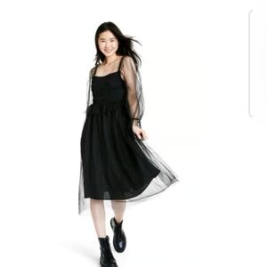 SANDY LIANG, Elegant Black Women's Dress